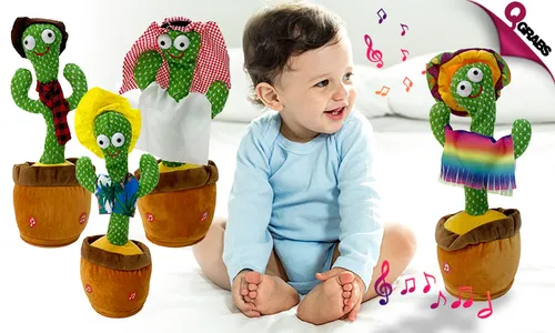Dancing Cactus Plush Toy!